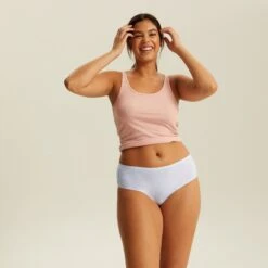 Culotte Haute One Size Star White JUST ONE MICRO -Sous Vêtement Boutique BL03600 016 WEB 3