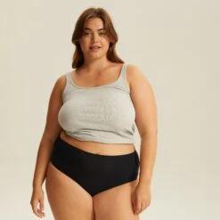 Culotte Très Haute One Size Noire JUST ONE COTON 7 Culotte Très Haute One Size Noire JUST ONE COTON -Sous Vêtement Boutique BL04601 030 WEB 3