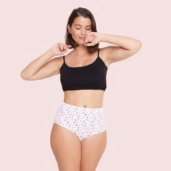 Panty Blanc Best Cotton Print 7 Panty Blanc Best Cotton Print -Sous Vêtement Boutique BL05221 9A0 WEB 3