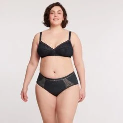 Soutien-gorge Sans Armatures Noir Just Couture -Sous Vêtement Boutique BL11488 030 WEB 3