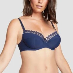 Soutien-gorge Emboîtant Avec Armatures Marine Sydney Pure -Sous Vêtement Boutique BL14563 021 WEB 1