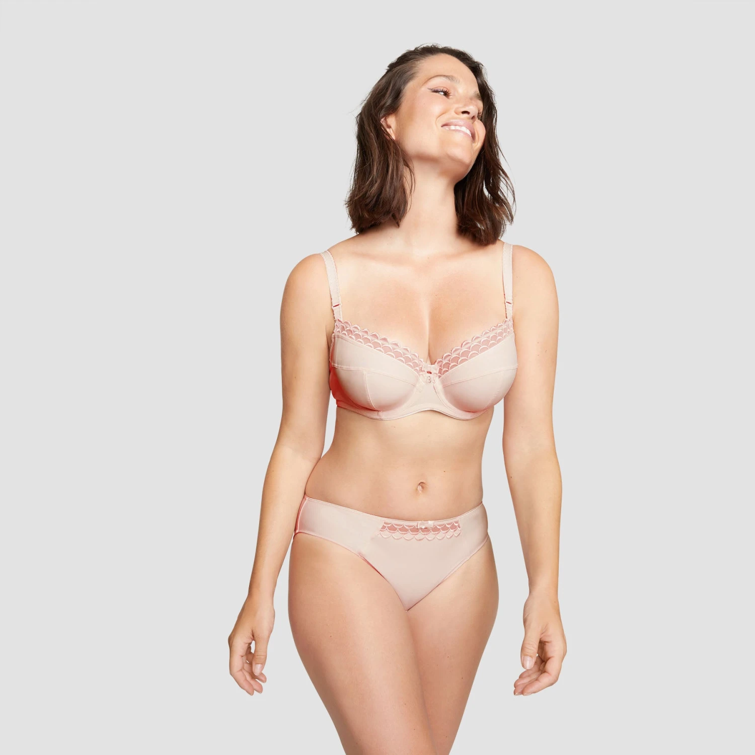 Soutien-gorge Emboîtant Avec Armatures Beige Rosé Sydney Pure 4 Soutien-gorge Emboîtant Avec Armatures Beige Rosé Sydney Pure – Image 4