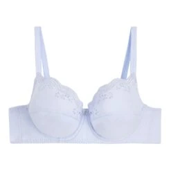 Soutien-gorge Emboîtant Avec Armatures Bleu Tendre EMILY COTON