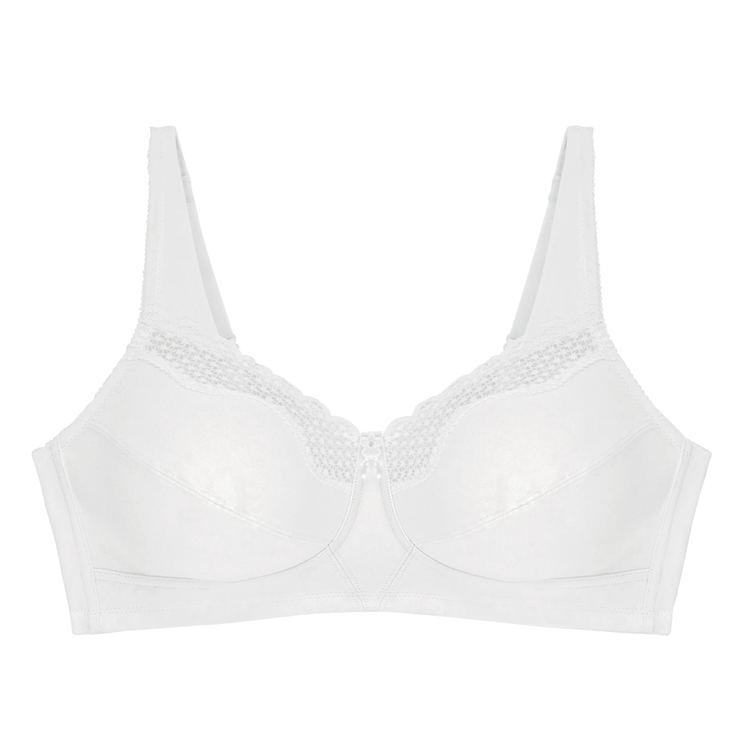 Soutien-gorge Sans Armatures Blanc Cotton Comfort 1 Soutien-gorge Sans Armatures Blanc Cotton Comfort
